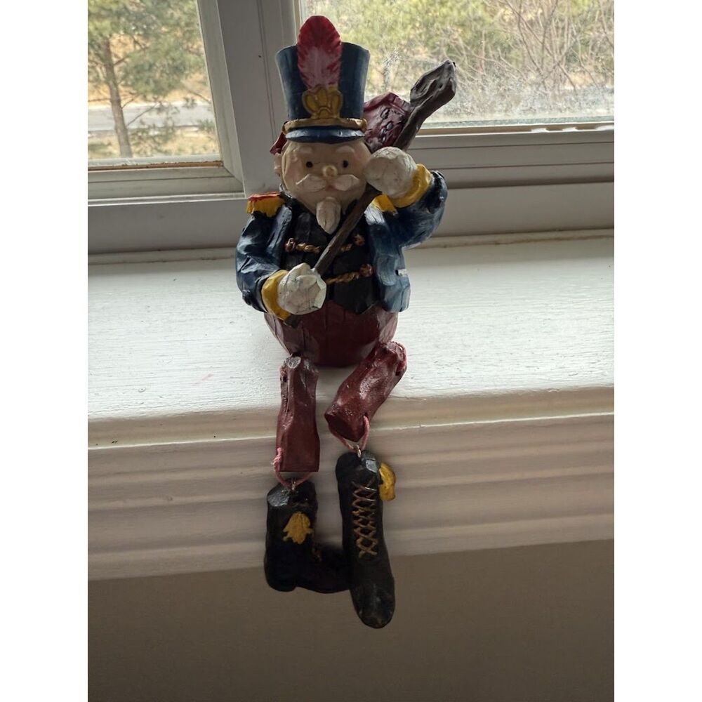 Christmas Soldier  Sitting On Shelf